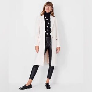 ANN TAYLOR Womens Wool Coats Fall Winter